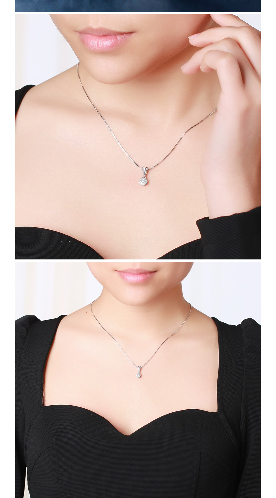 kela珂兰18k金钻石吊坠爱绽放klpw028382