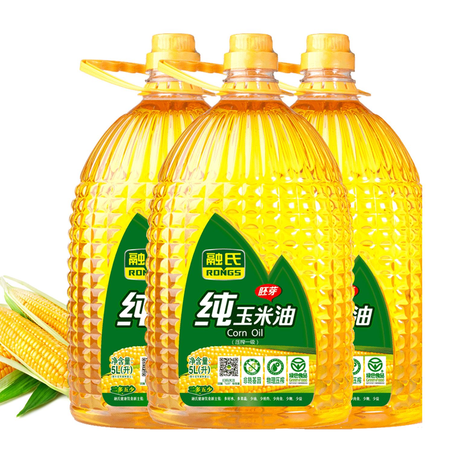 rongs 融氏 纯玉米胚芽油 5l*3瓶_东航商城_东方航空积分兑换_中国