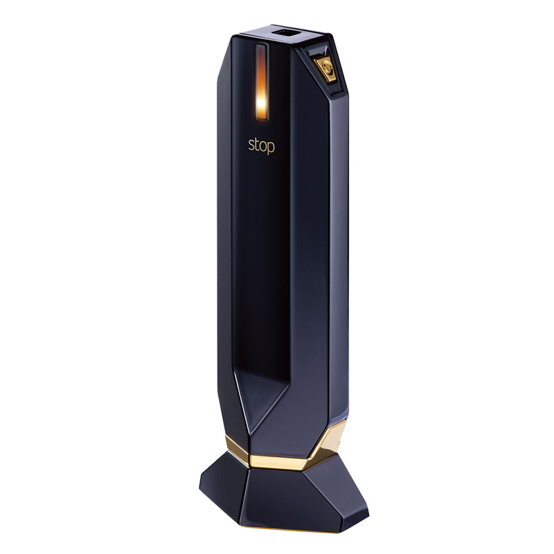 tripollarstoprf家用射频唤肤美容仪黑色