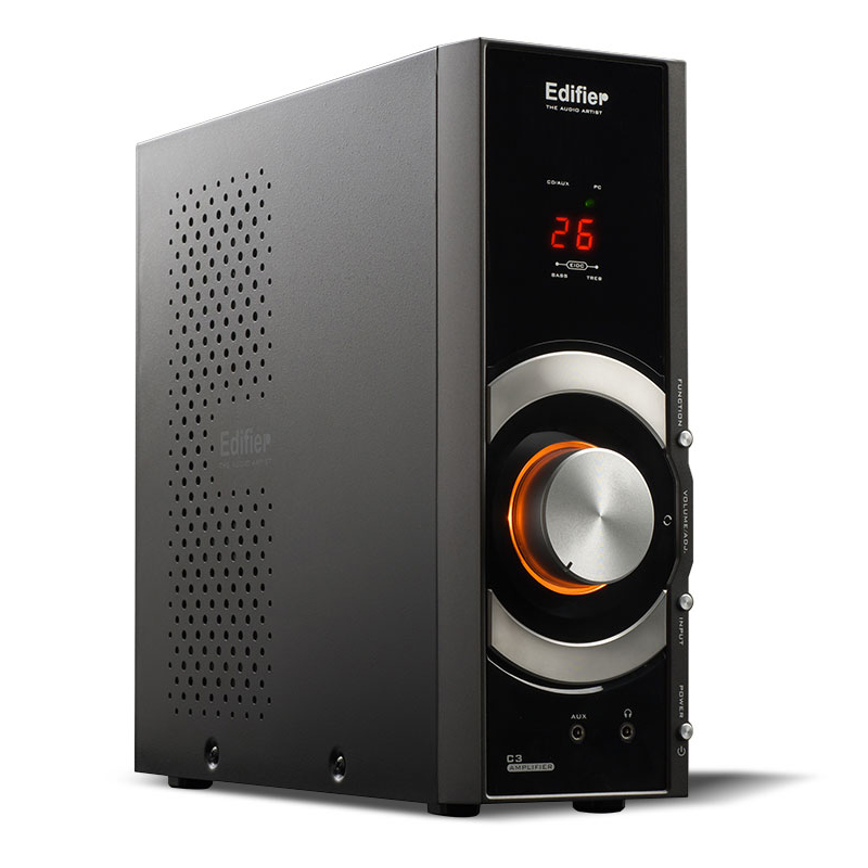 edifier漫步者外置功放21多媒体音箱电脑音响c3
