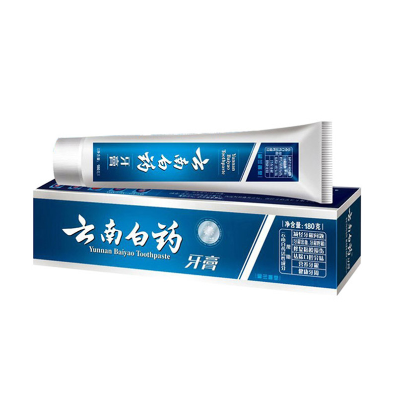 云南白药 牙膏 留兰香型180g*5支装