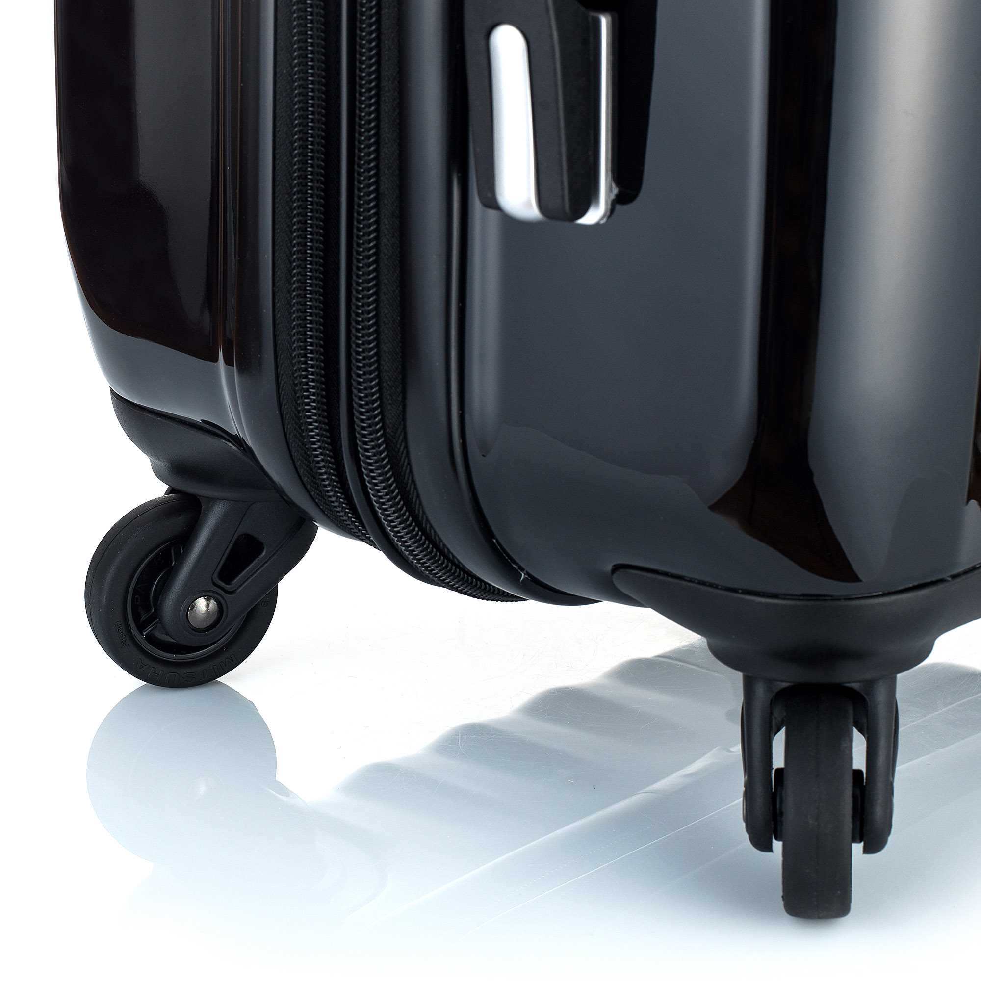 elle她时尚拉杆箱20寸黑色