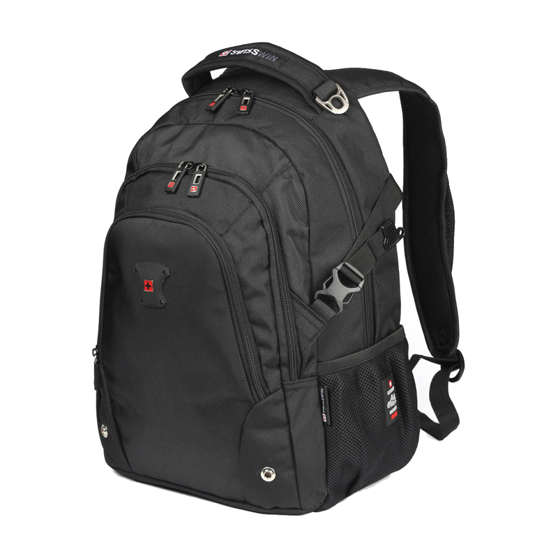 swisswin瑞士十字商务旅行男女双肩电脑包sw9058