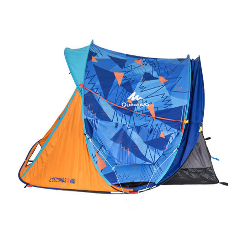 decathlon迪卡侬quechua系列加大快开印花帐篷