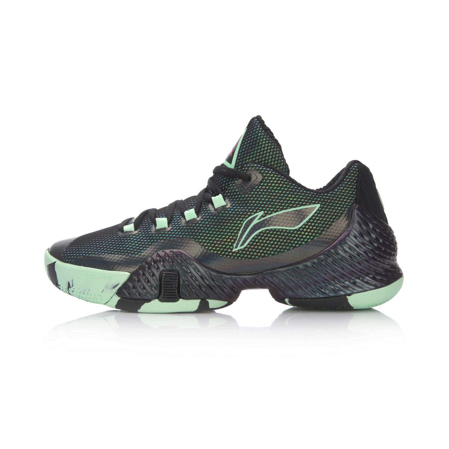 li-ning 李宁 空袭iii男款比赛篮球鞋 abal055 轻质 减震