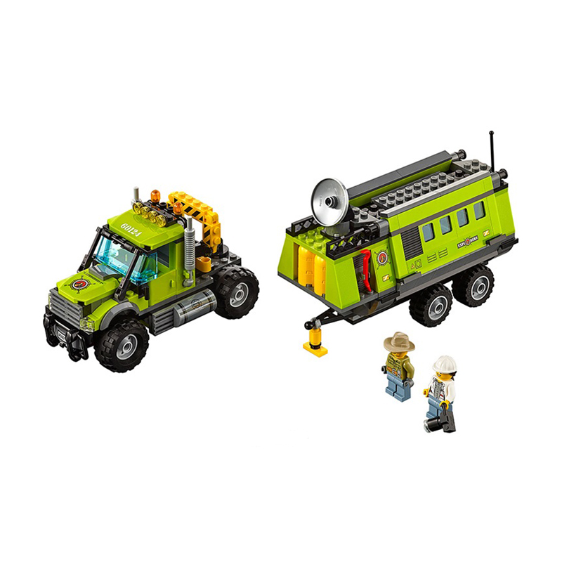 lego乐高city城市系列火山探险基地60124