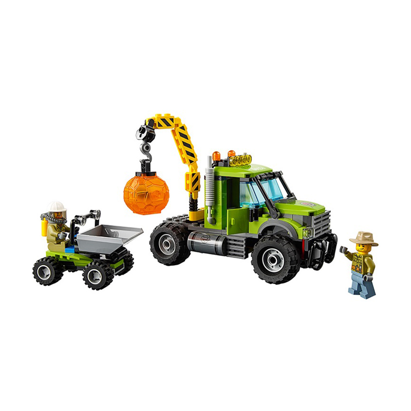 lego乐高city城市系列火山探险基地60124