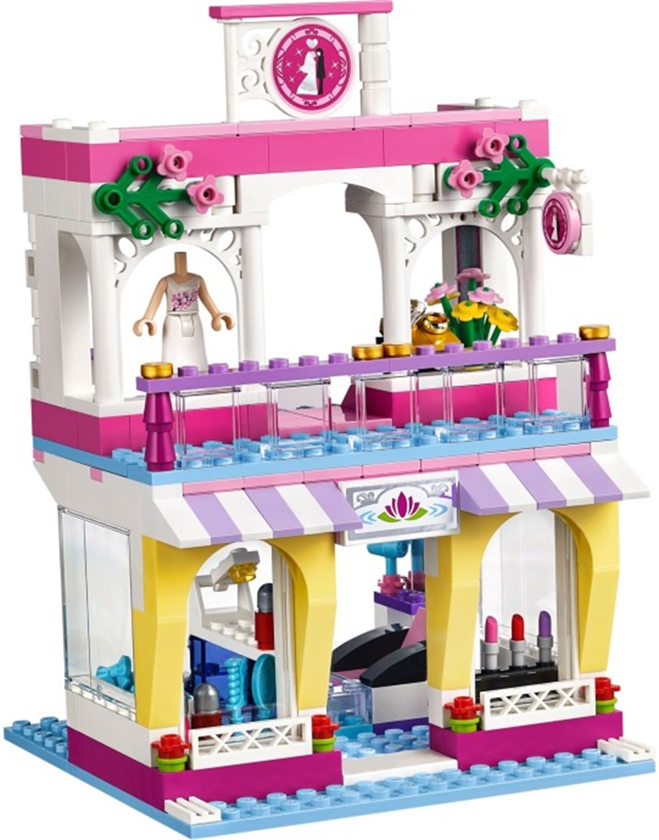 lego乐高friends女孩系列心湖城购物广场41058