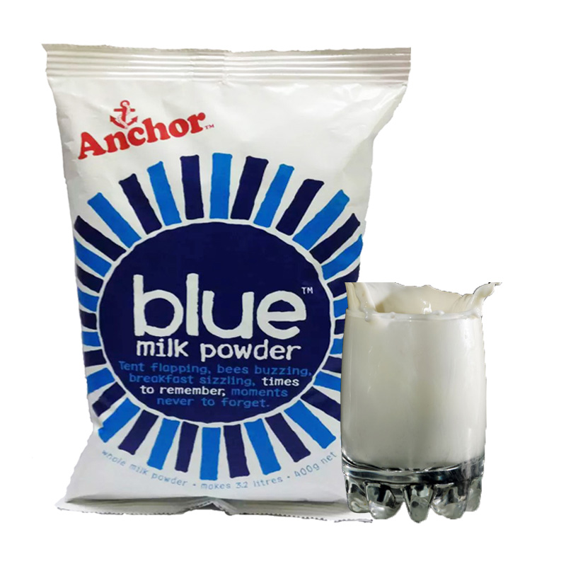 anchor安佳全脂奶粉400g3袋