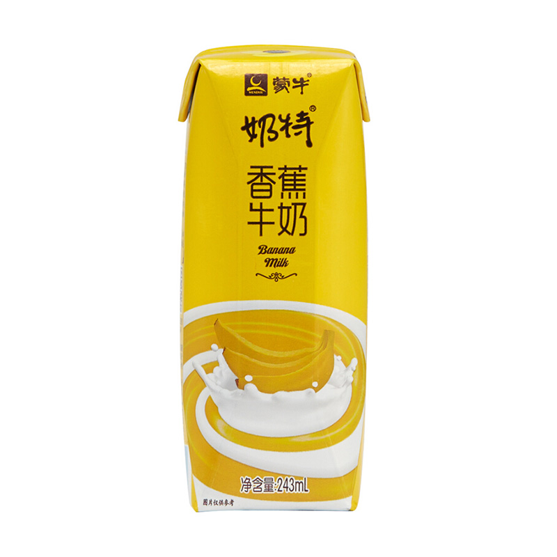 蒙牛 奶特 香蕉口味牛奶 243ml*12盒
