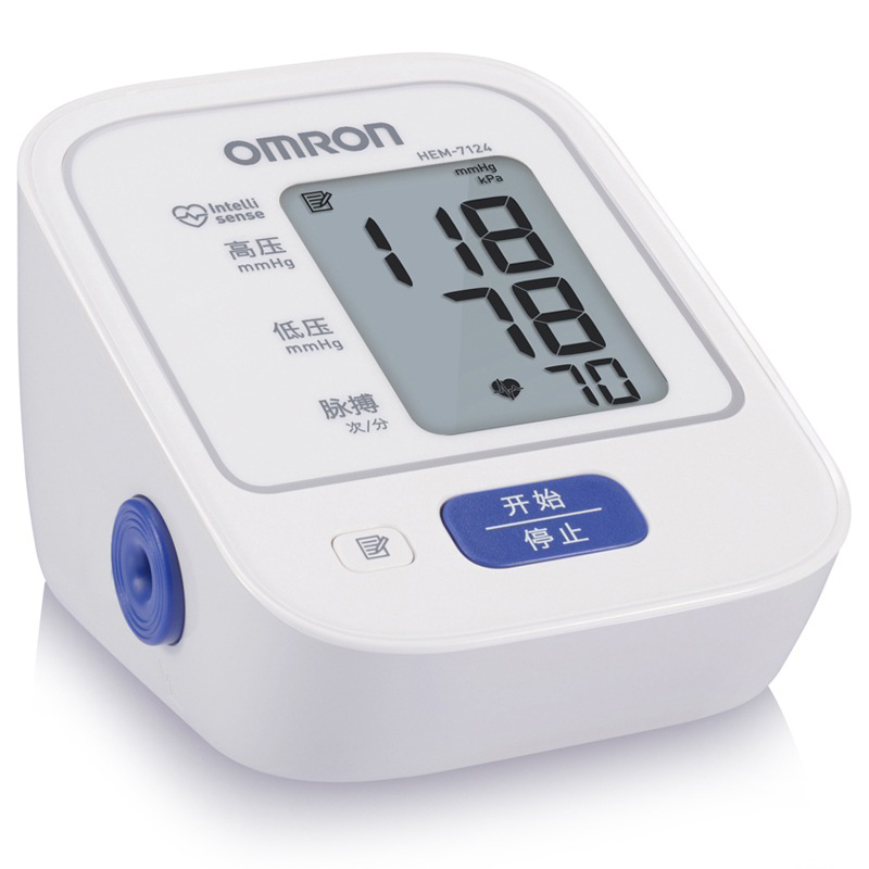 omron 欧姆龙 电子血压计 hem-7124 上臂式