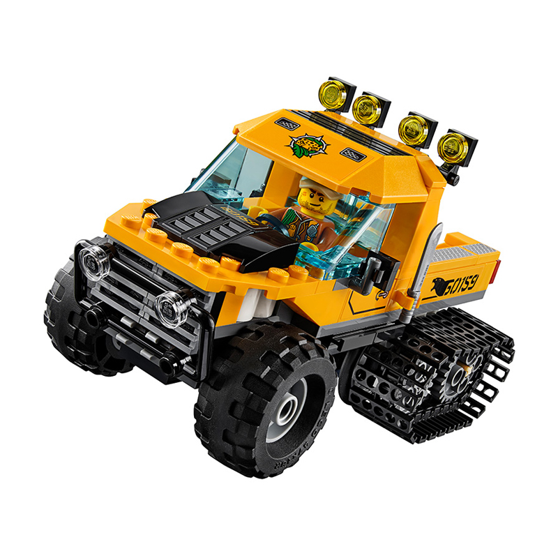 lego乐高city城市系列丛林半履带车任务60159