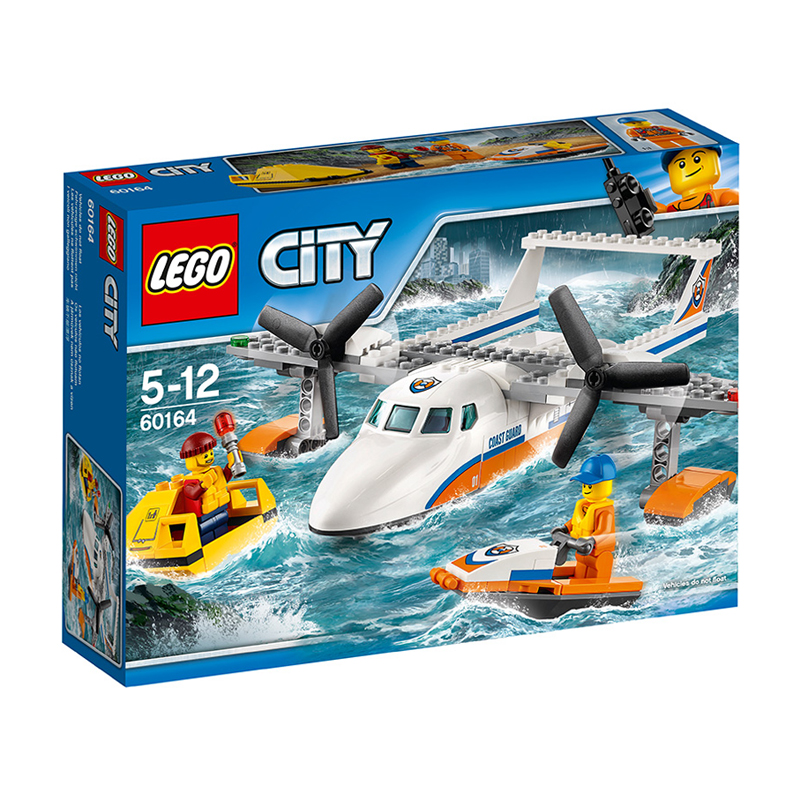 lego乐高city城市系列海上救援飞机60164