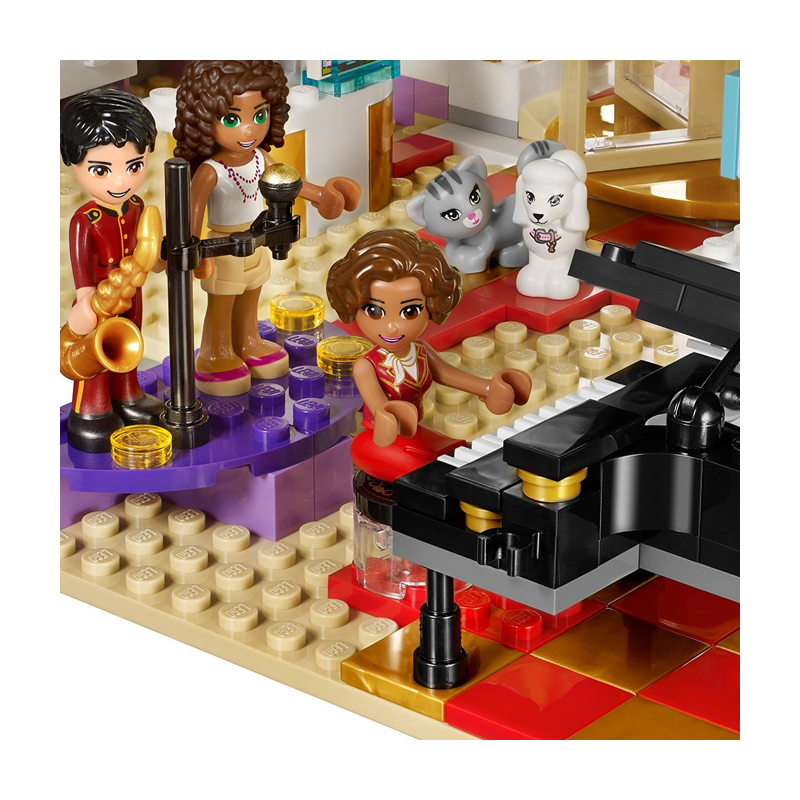 lego乐高friends好朋友系列心湖城大酒店41101
