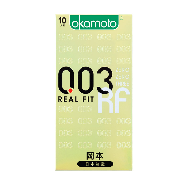 okamoto 冈本003黄金型 避孕套 10只装