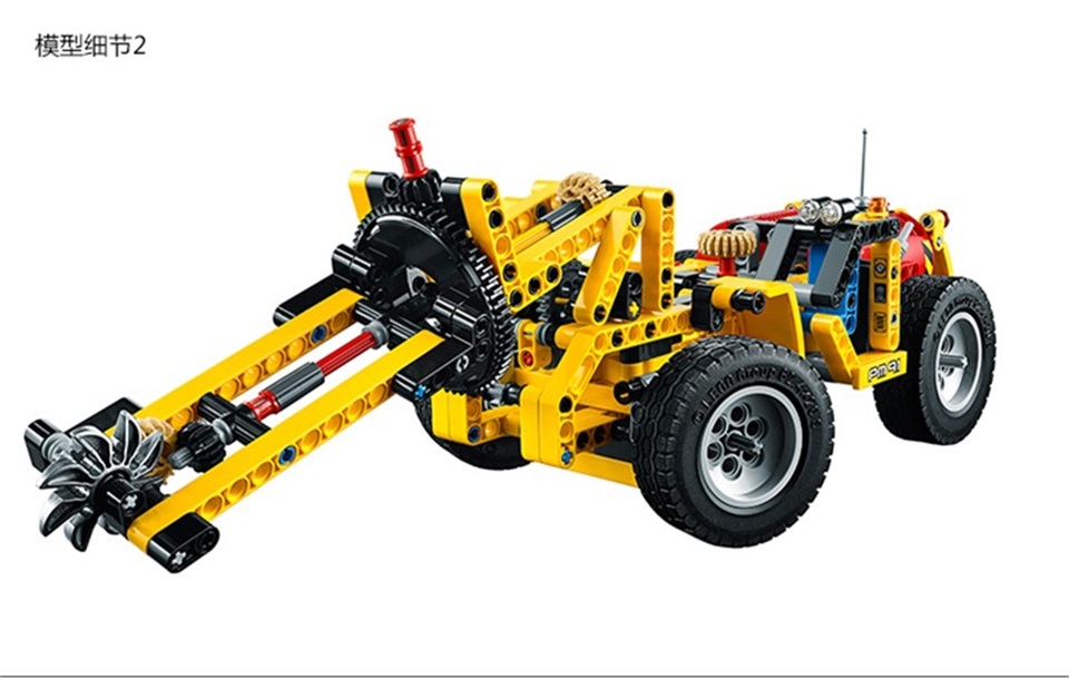 lego乐高technic机械组系列矿山工程车42049
