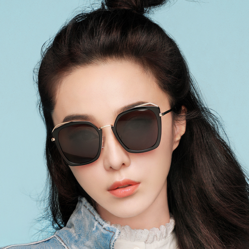 prsr帕莎新款偏光太阳镜大框圆形镜t60107