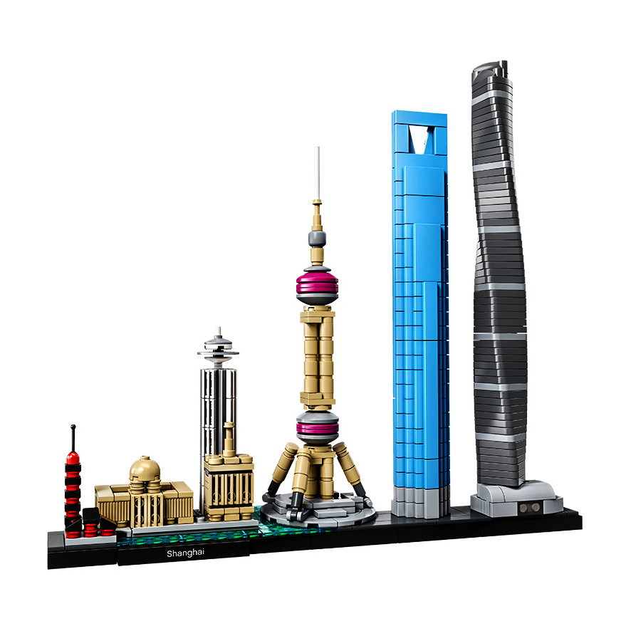 lego樂高architecture建築系列天際線系列上海21039