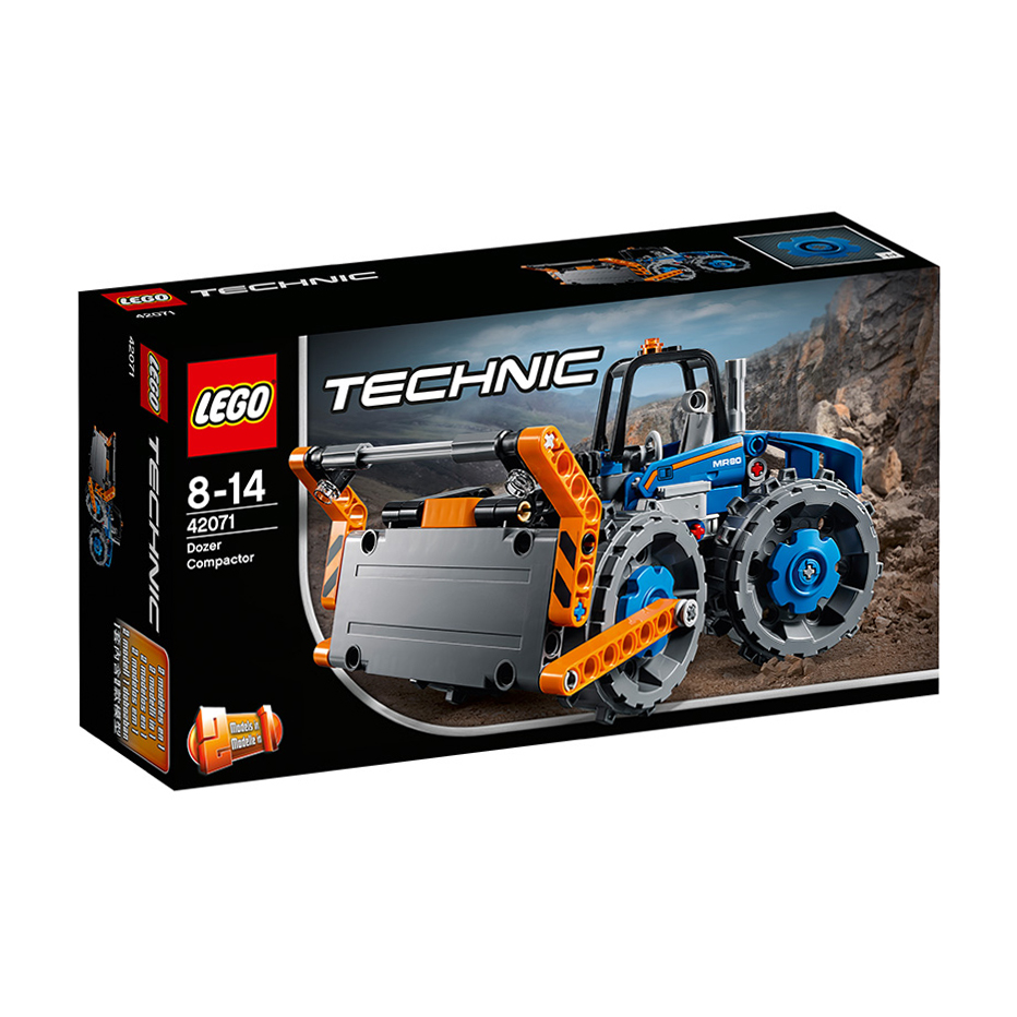 lego乐高technic机械组系列推土压路机42071