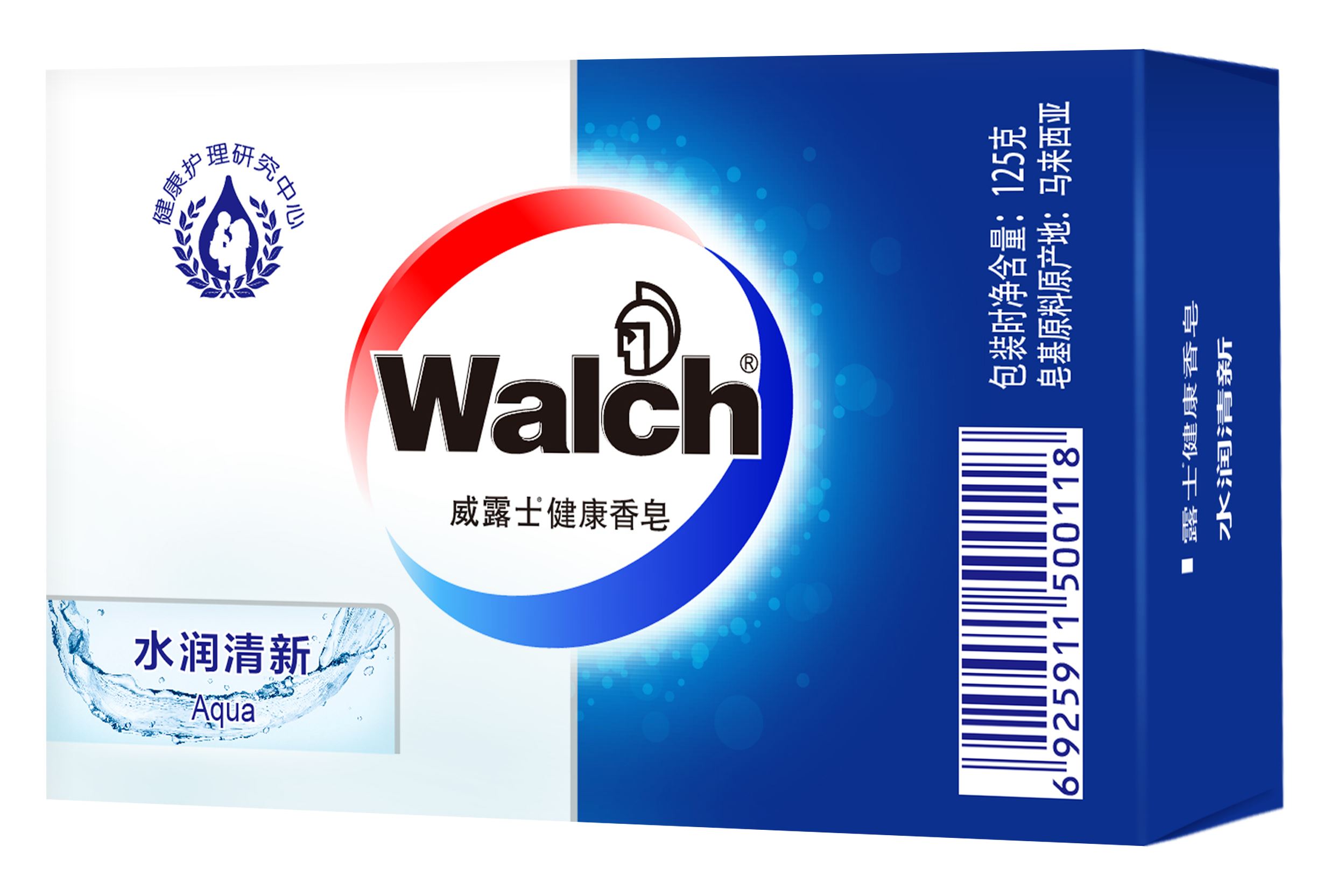 walch威露士健康香皂水润清新125gx3块