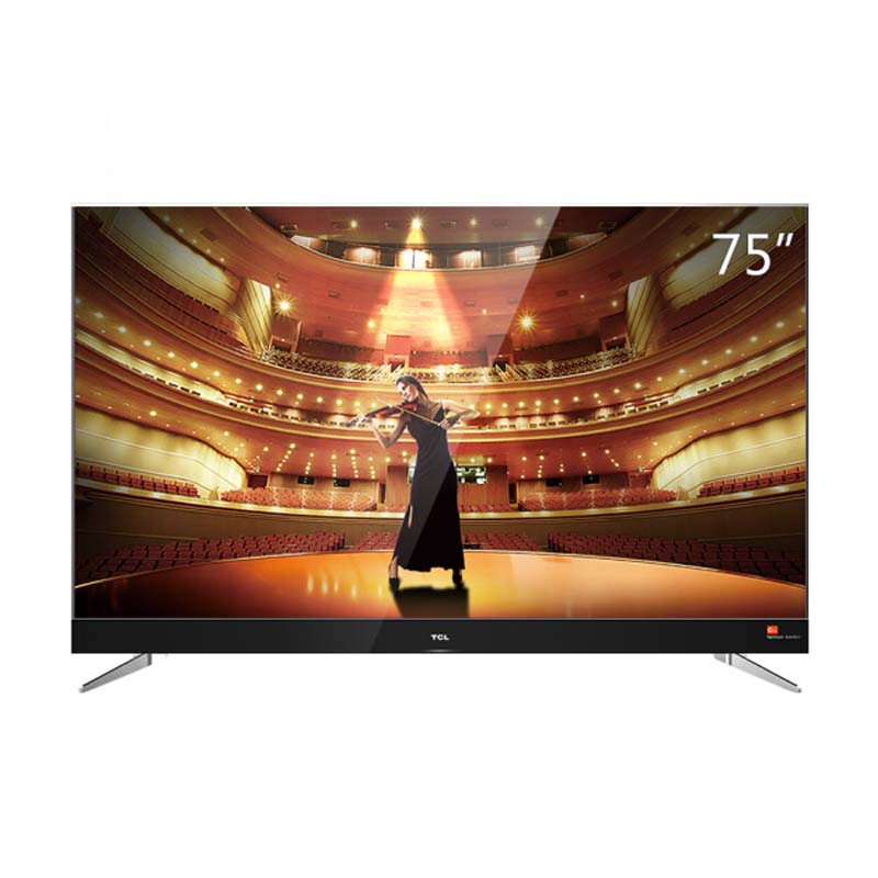 tclrgb真4k超高清64位34核智能电视75c275英寸
