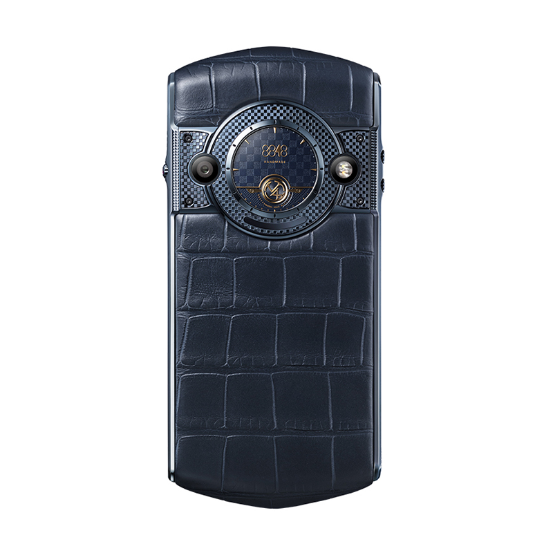 8848m4私人订制春夏色系鳄鱼皮钛金手机双卡双待4g全网通