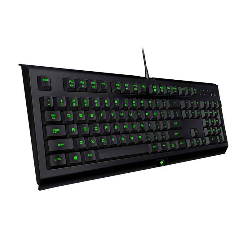 razer雷蛇cynosa萨诺狼蛛游戏键盘黑色键盘专业版