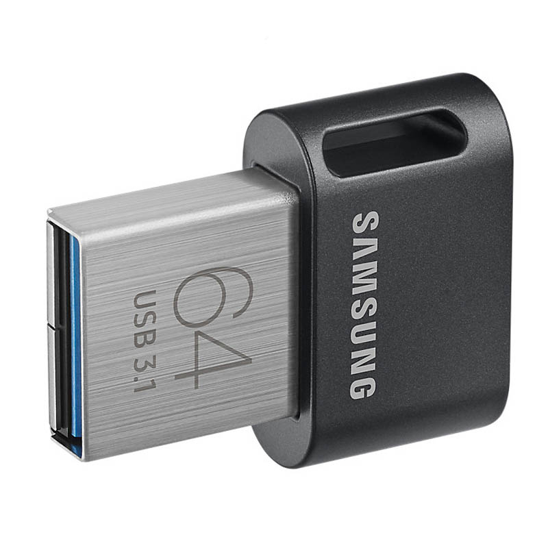 samsung三星fit升级版64gbusb31gen1闪存盘高速迷你车载u盘黑色