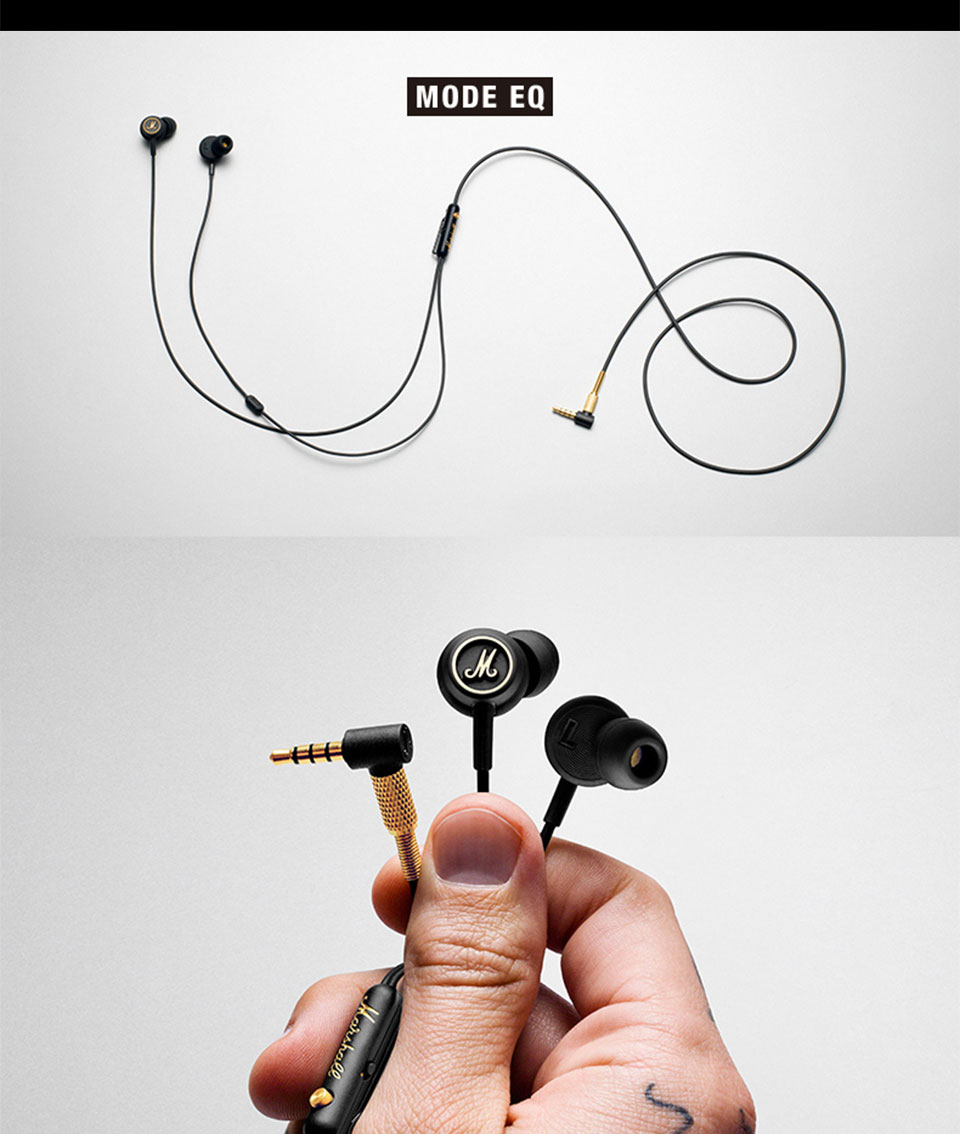 一周特惠jimmarshallmodeeq重低音线控耳机入耳式