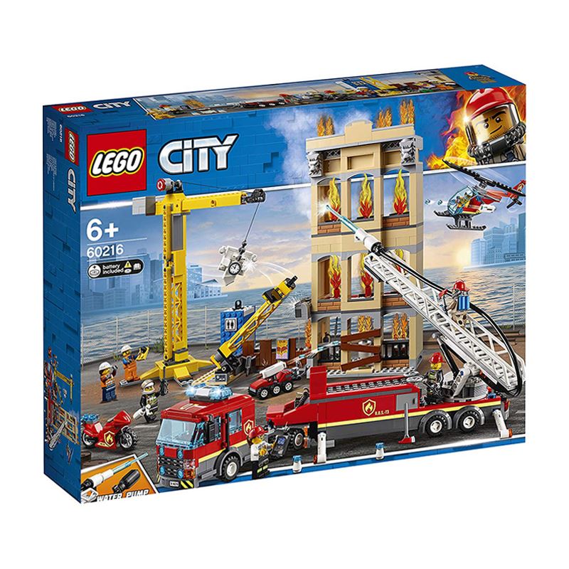 lego乐高city城市系列城市消防救援队60216
