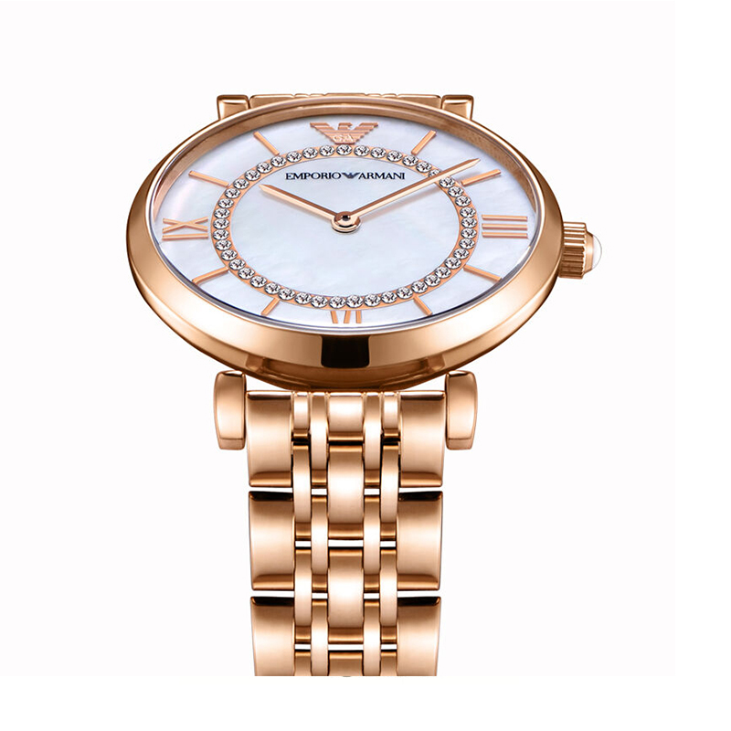 emporio armani 石英女士手表 ar1909 高贵典雅