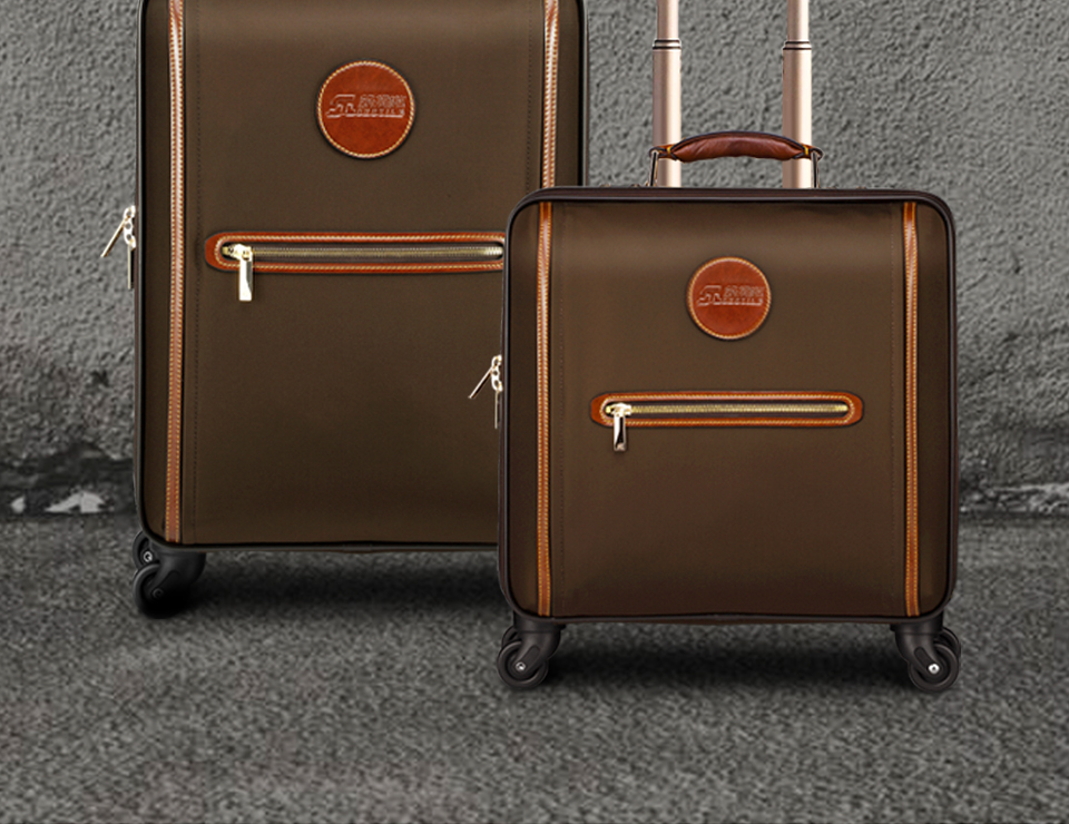 舒提啦 行李拉杆箱 登机箱 传奇 15英寸 棕色_东航商城_东方航空积分