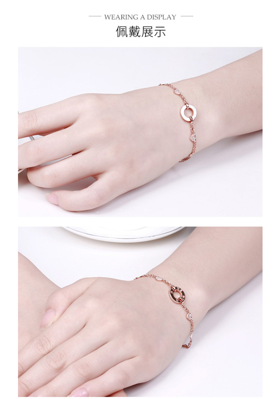 kela珂兰18k金钻石手链罗马假日相恋klsw019550