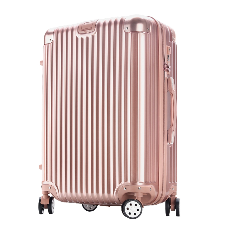 surelaptop秀乐途万向轮拉杆旅行箱24寸玫瑰金