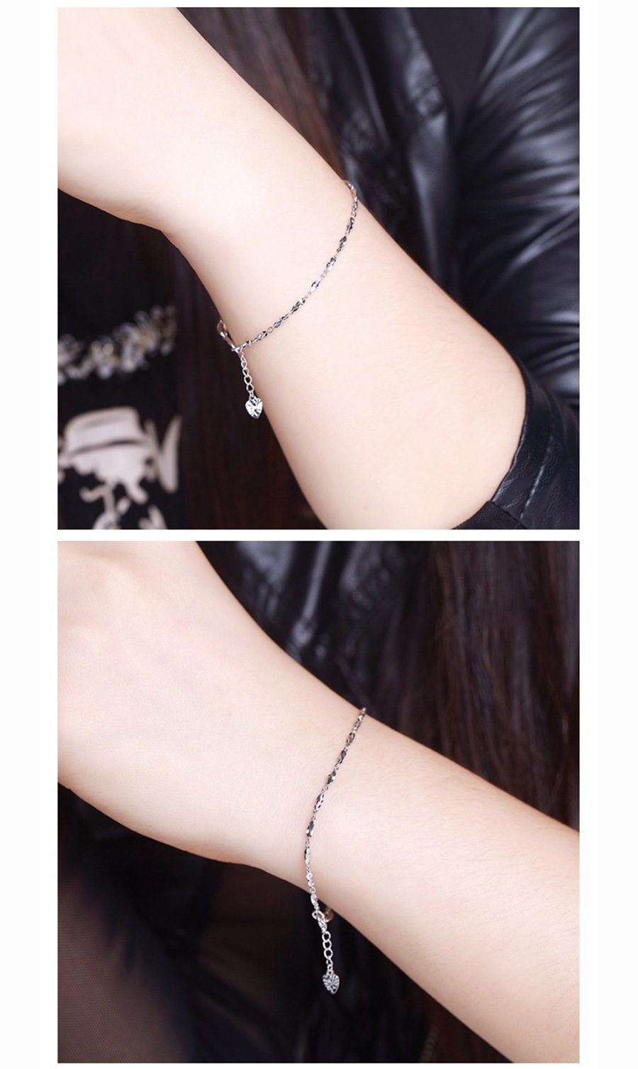 kela 珂兰 pt950铂金扭片 杨桃手链 klsw027630