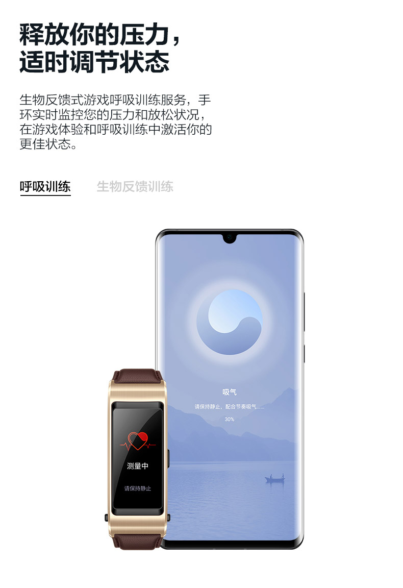 huawei 华为 b5 智能通话手环 时尚版