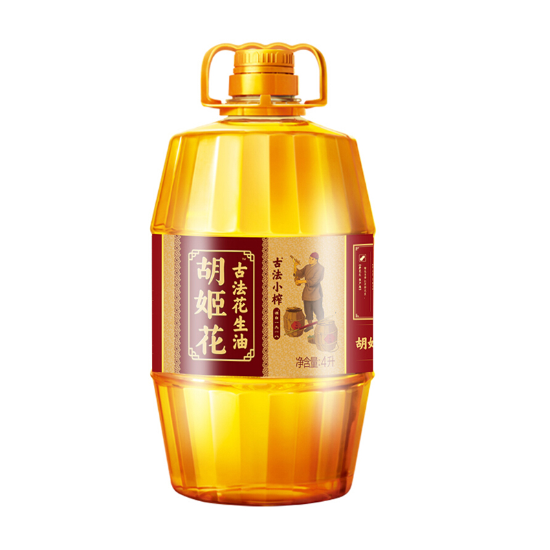 胡姬花 古法小榨花生油 4l