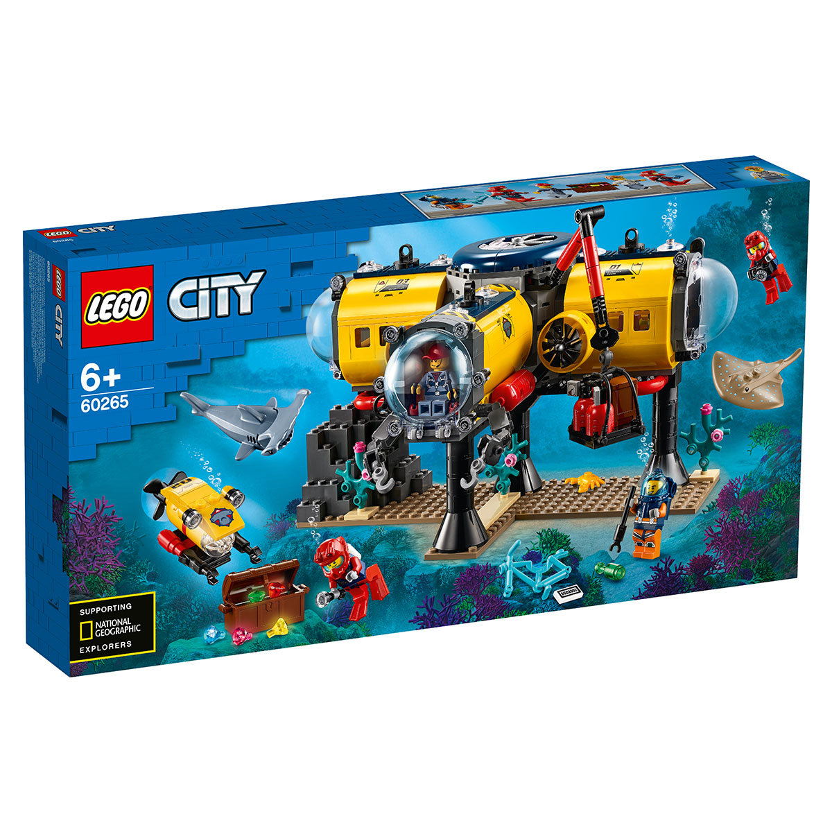 lego乐高城市系列海洋探险基地60265