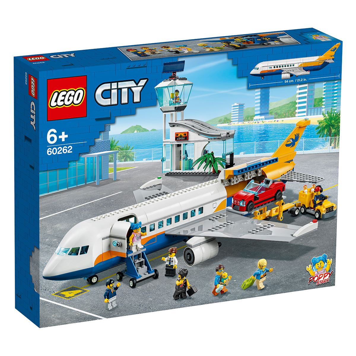 lego乐高city客运飞机60262