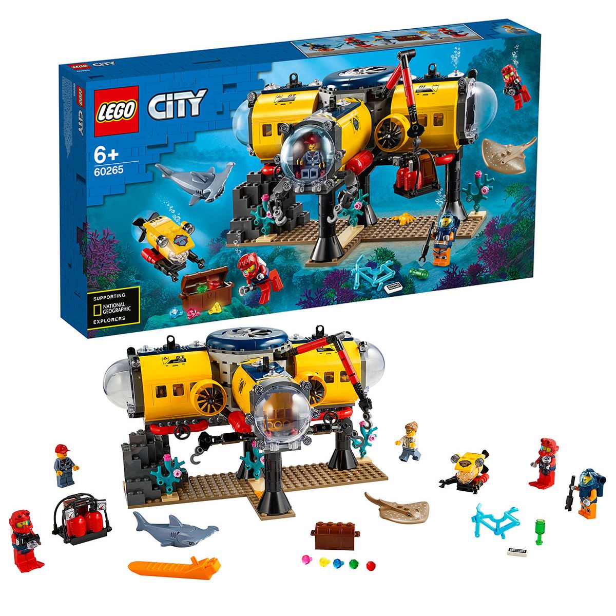lego乐高城市系列海洋探险基地60265