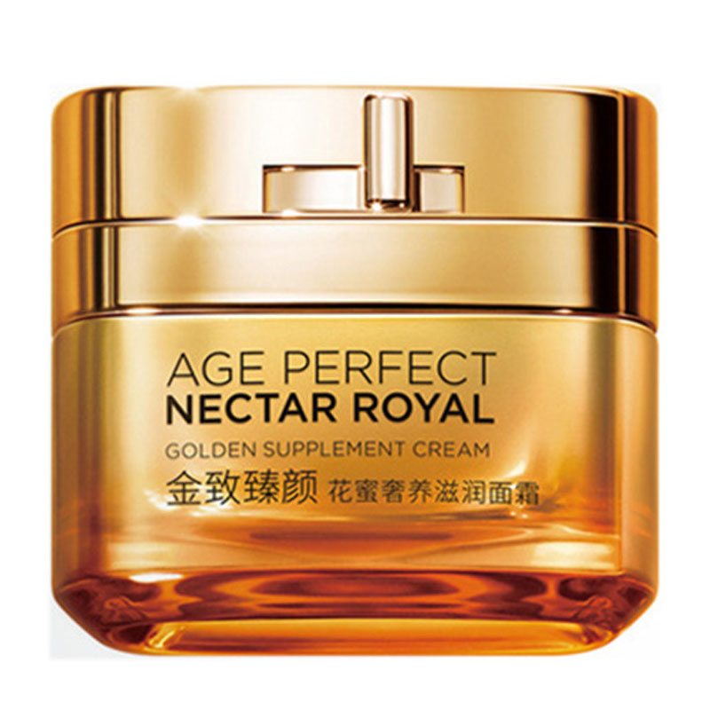 loreal欧莱雅金致臻颜花蜜奢养滋润面霜50ml