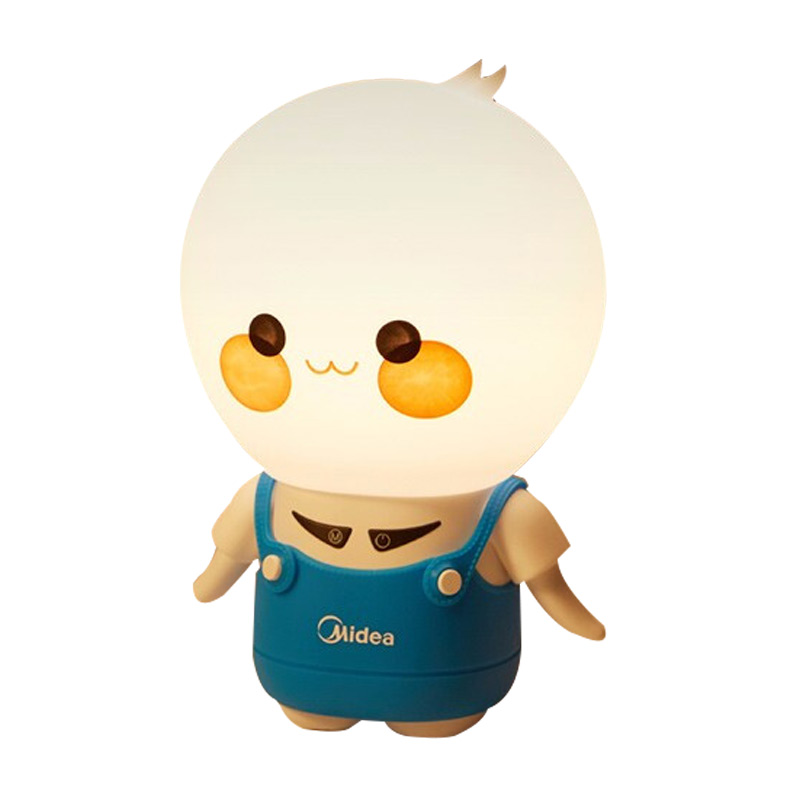 midea美的台灯美小明系创意无极调光充插两用m1夜灯