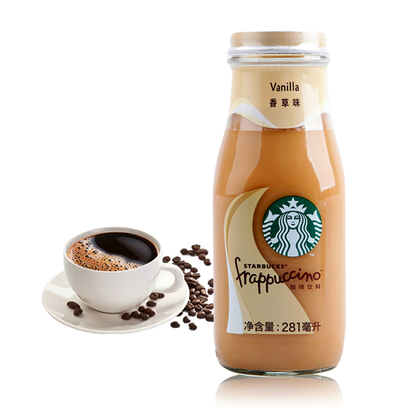 starbucks 星巴克 星冰乐 咖啡饮料 香草味 281ml*6瓶_东航商城_东方